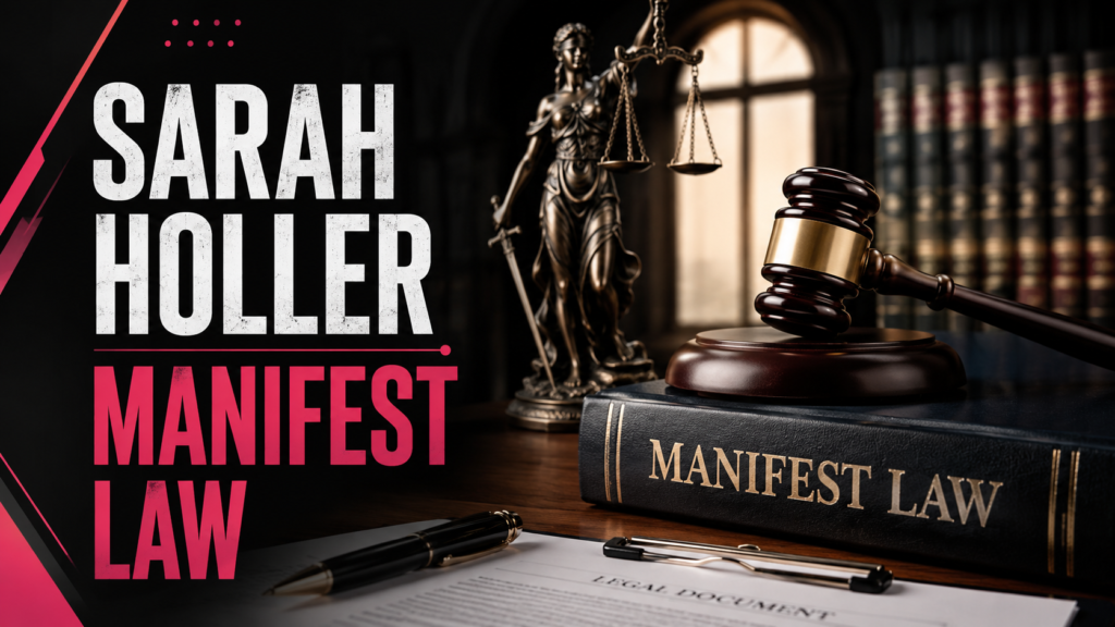Sarah Holler Manifest Law