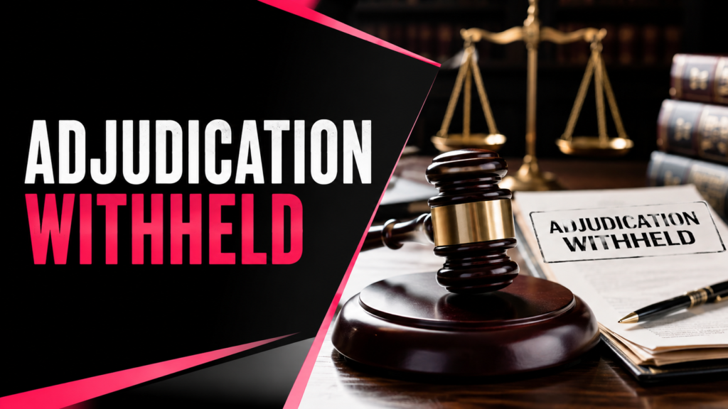 Adjudication Withheld
