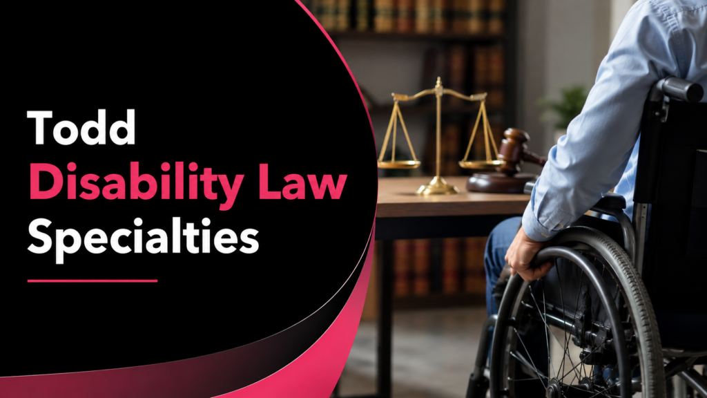 Todd Disability Law Specialties