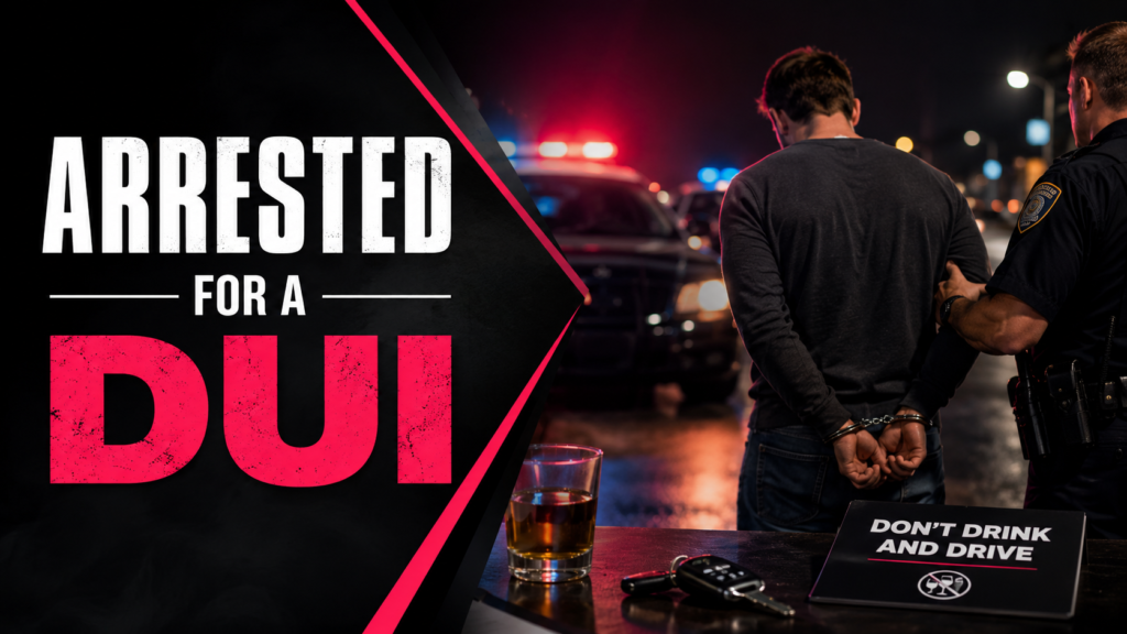 Arrested for a DUI