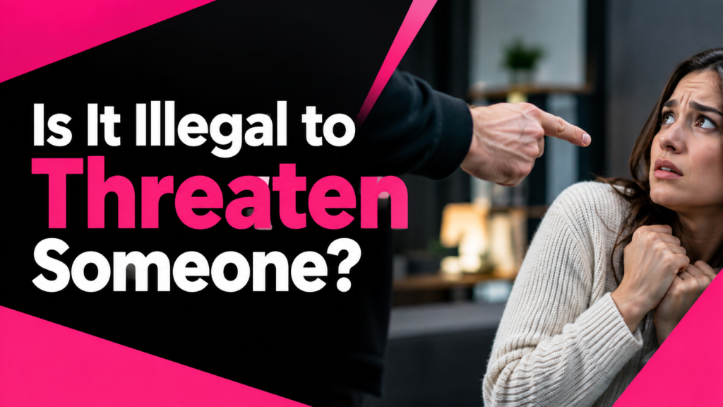 Is It Illegal to Threaten Someone