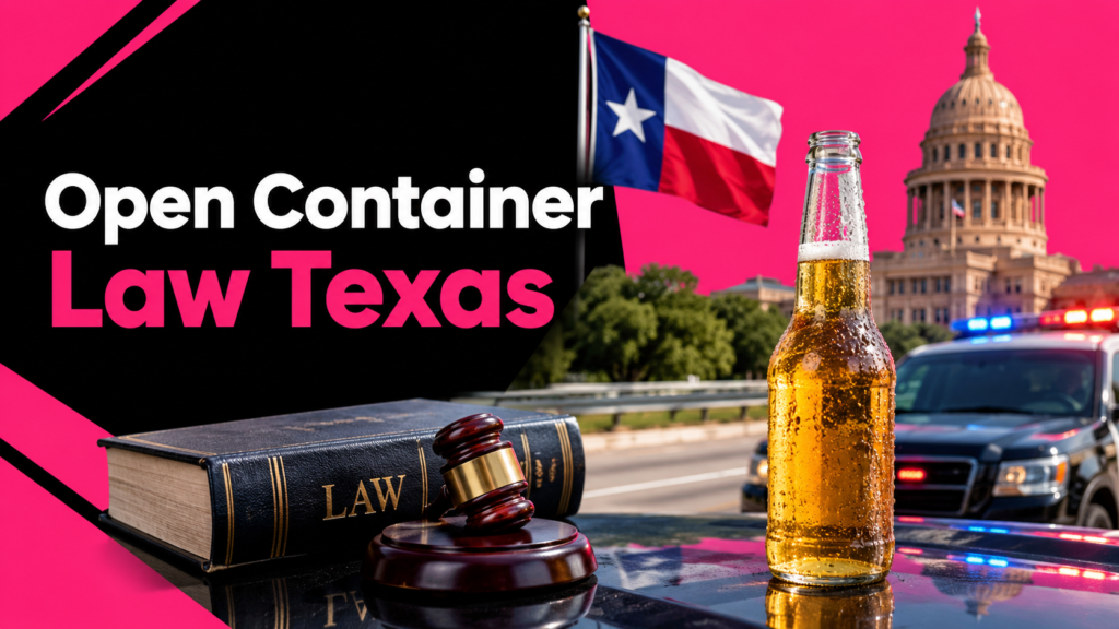 Open Container Law Texas