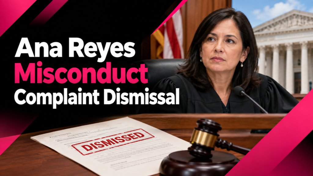 Ana Reyes Misconduct Complaint Dismissal