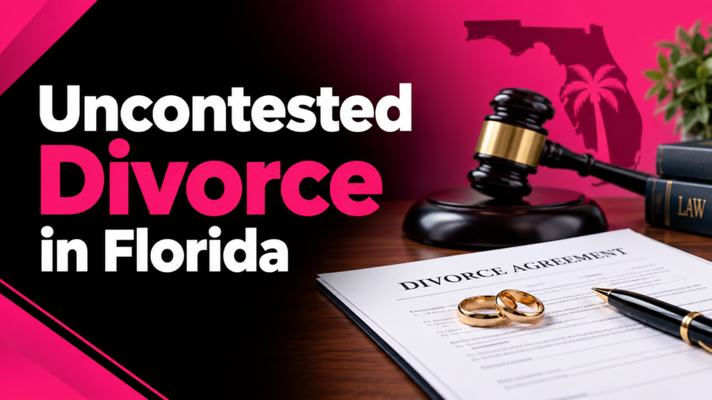 Uncontested Divorce in Florida