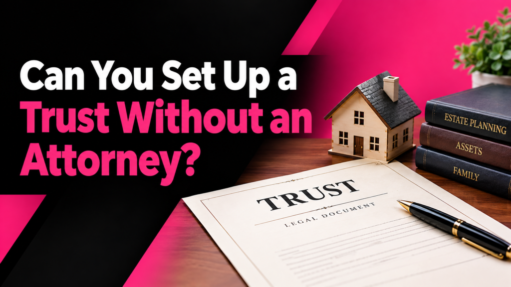 Can You Set Up a Trust Without an Attorney