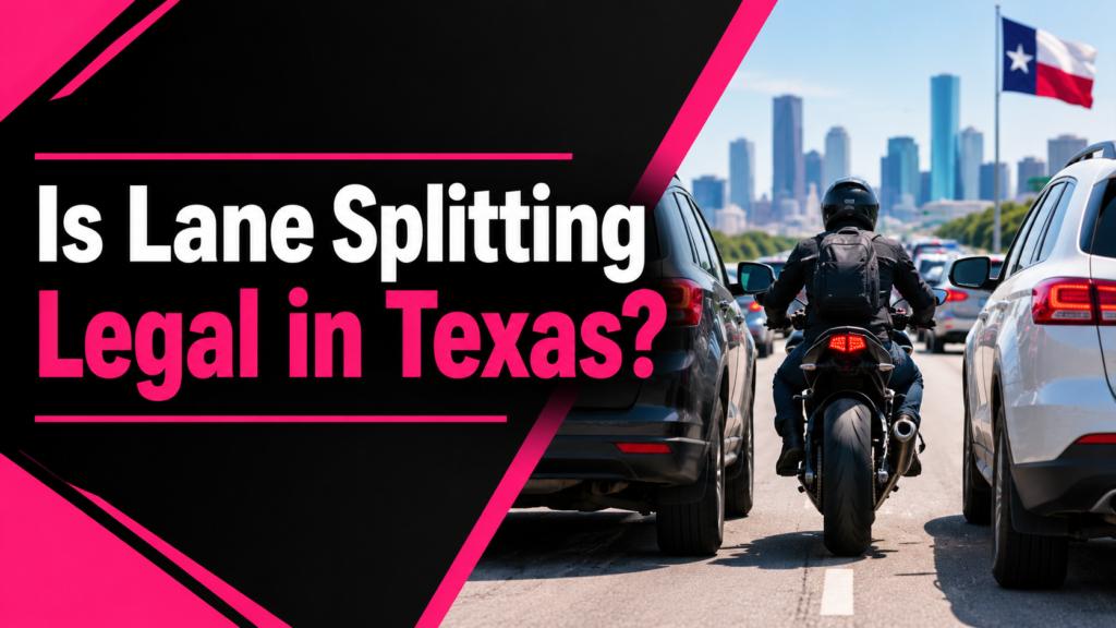 Is Lane Splitting Legal in Texas