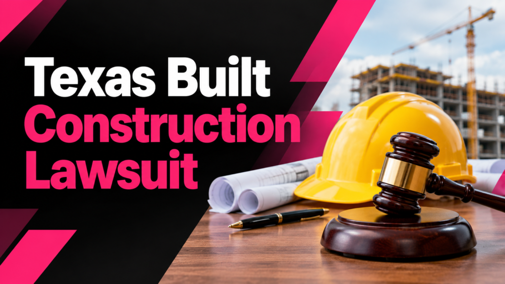 Texas Built Construction Lawsuit
